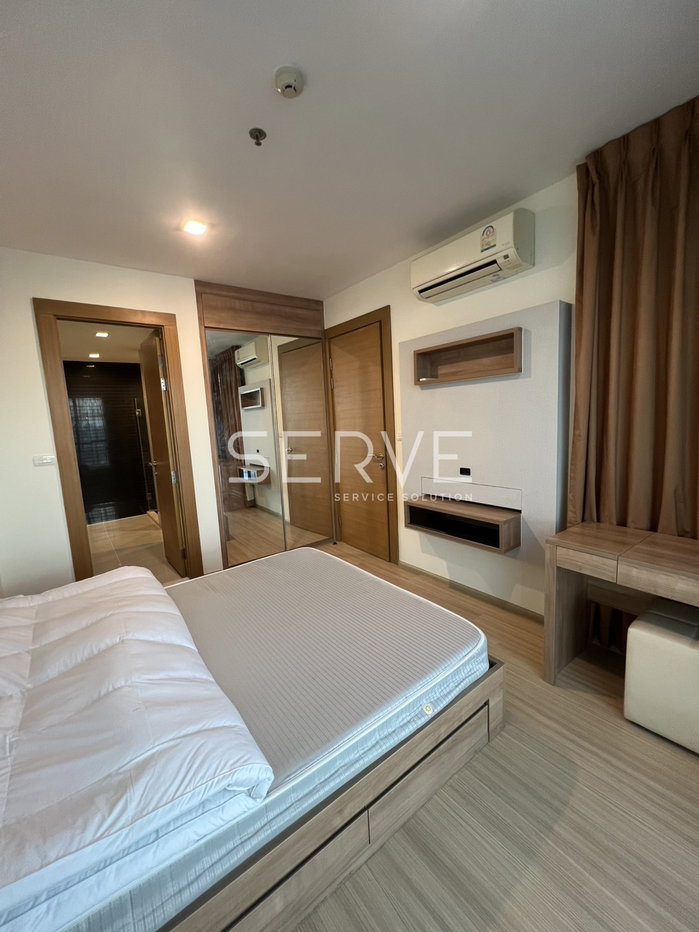 รูป 🔥25K-ห้องกว้าง 1นอน ชั้นสูงสุด 20+ วิวโล่ง ห้องแต่งสวย เฟอร์จัดเต็ม พร้อมเข้าอยู่ คอนโดทำเลดีมาก ใกล้ MRT ห้วยขวาง @ Rhythm Ratchada - Huai Khwang - รูปที่ 12/15