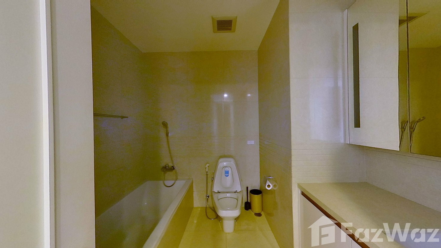รูป คอนโดให้เช่า 2 ห้องนอน ในโครงการ คิว หลังสวน 40350 - รูปที่ 7/7