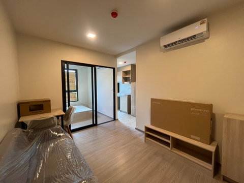 🏡 For Rent: VAY Rama 9 | Brand new unit, fully furnished, east-facing balcony, ready to move in! 💰 Rent: 13,000 Baht/month.