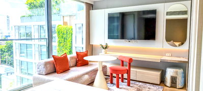 คอนโดให้เช่า : ให้เช่า SCOPE - Promsri — Studio | BTS Phrom Phong | Fully Furnished [GTN-1110]
