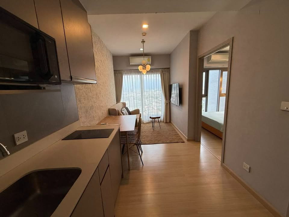 รูป ให้เช่าคอนโด Whizdom Connect Sukhumvit - 1 ห้องนอน 1 ห้องน้ำ - 30 ตร.ม. - เช่า 17,000 บาท/เดือน [JZr2610008]	 - รูปที่ 2/5