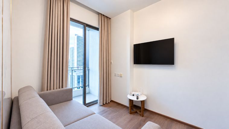 1-bed condo for sale, 34.2 sqm, The Rich Ploenchit - Nana