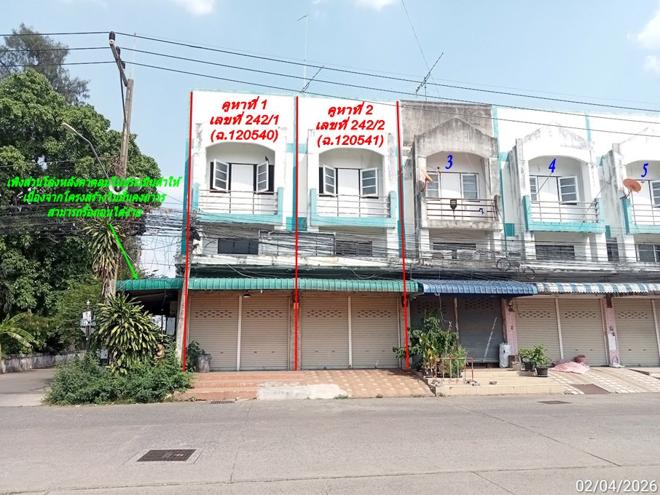 รูป อาคารพาณิชย์ 34 ตร.วา เมืองนครราชสีมา นครราชสีมา 6M - รูปที่ 1/13