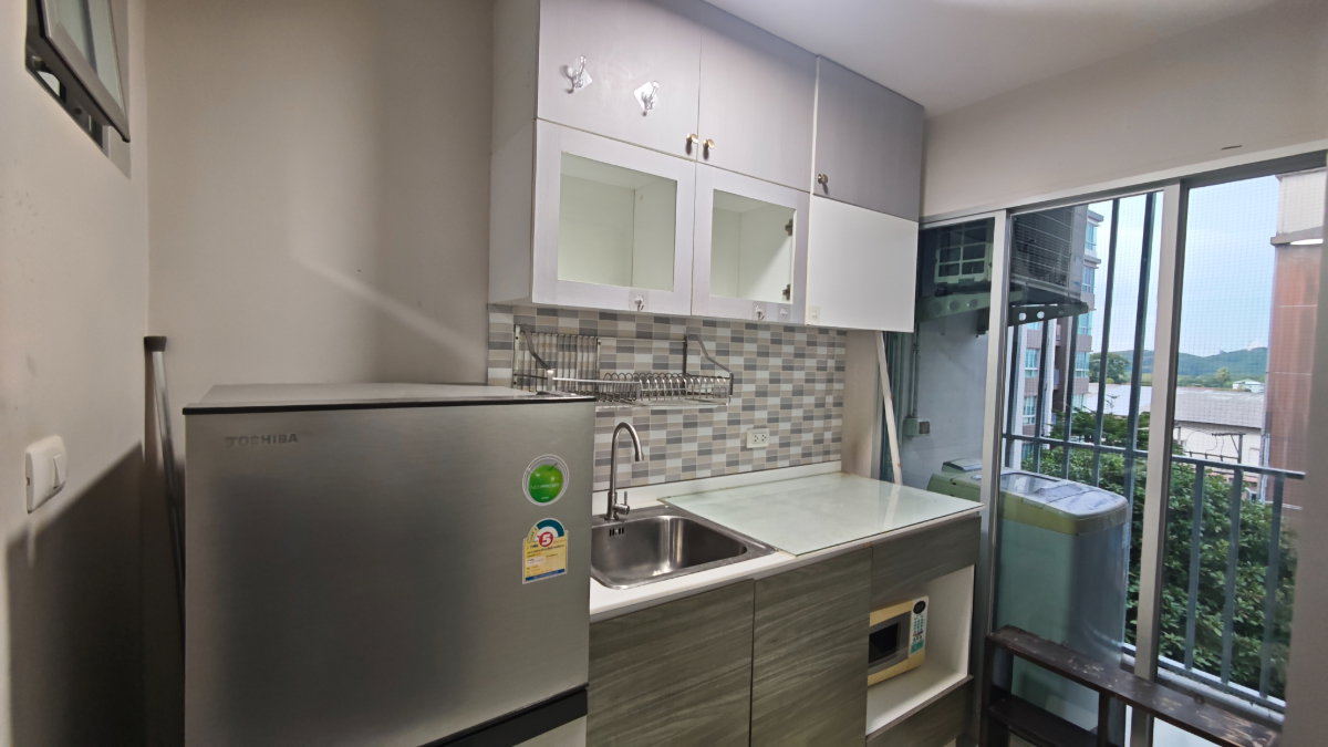 picture For Rent: dcondo Campus Resort Kuku – 5th Floor Pool View (1BR Separated Kitchen) 13,000 THB/month - 6/17