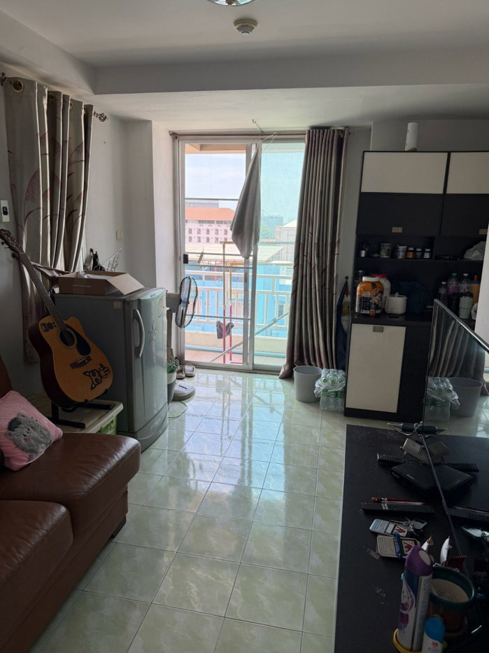 picture Ao U-dom Condo View – Corner Unit Near Kasetsart University Sriracha, Laem Chabang -- Convenient location, 35.07 sq.m., 6th floor, | #TPI-3518 - 4/6
