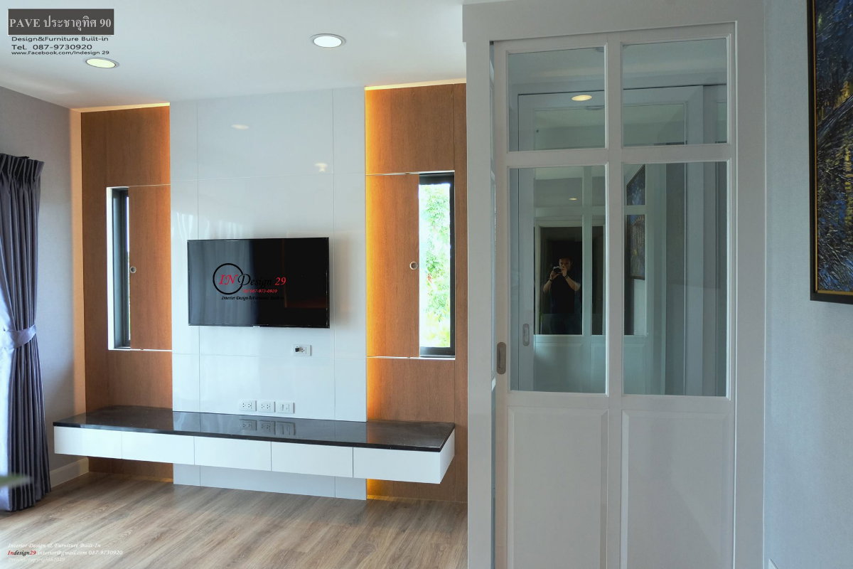 รูป ขายบ้านเดี่ยว 5 ห้องนอน ที่ดิน 100+ ตร.ว. บิวท์อินทั้งหลัง สวนบ่อปลาคาร์ฟ เพฟ ประชาอุทิศ 90 ราคา 6.99 ล้าน - รูปที่ 9/18