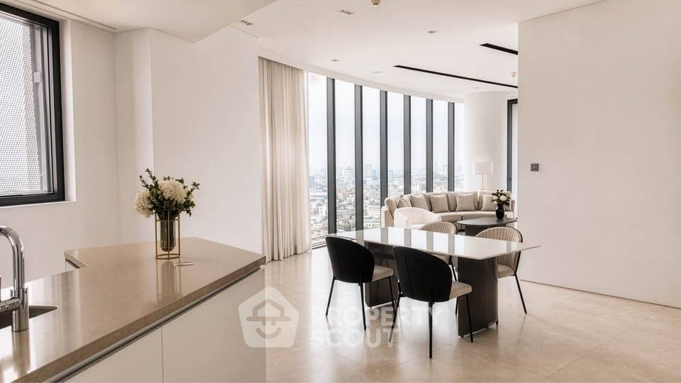 picture 22nd-Floor 2-BR Banyan Tree Residences Riverside MRT Hua Lamphong (ID 3374418) - 3/9