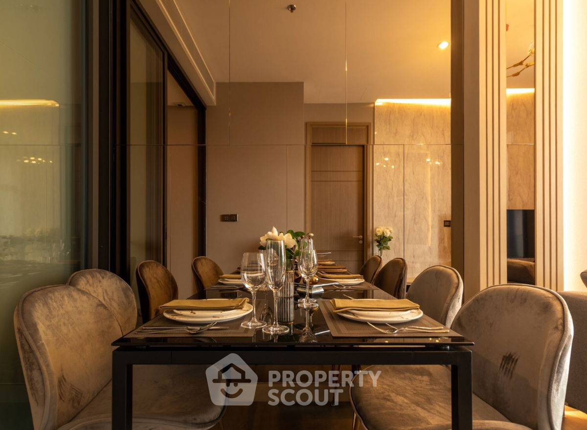 รูป ใกล้ MRT เพชรบุรี 100 เมตร คอนโด 1 ห้องนอน ชั้น 20 The Esse At Singha Complex (ID 2538440) - รูปที่ 2/6