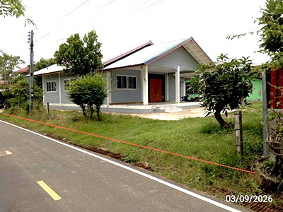 บ้านเดี่ยว สุรินทร์ : บ้านเดี่ยว 97 ตร.วา สำโรงทาบ สุรินทร์ 1.6M