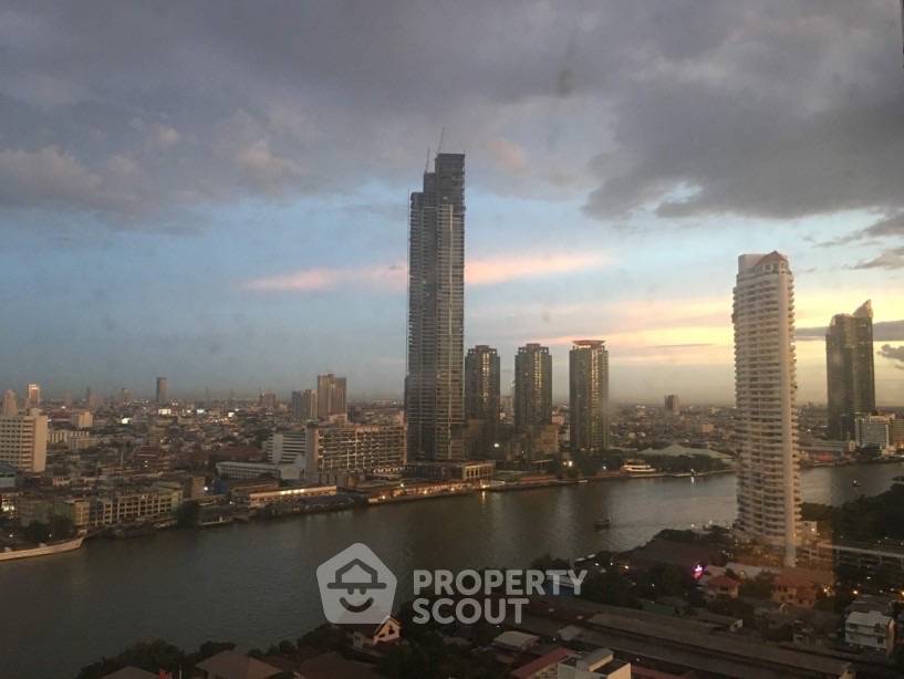 picture High-Floor 2-BR At Baan Sathorn Chaopraya Near BTS Krung Thon Buri (ID 635716) - 3/9