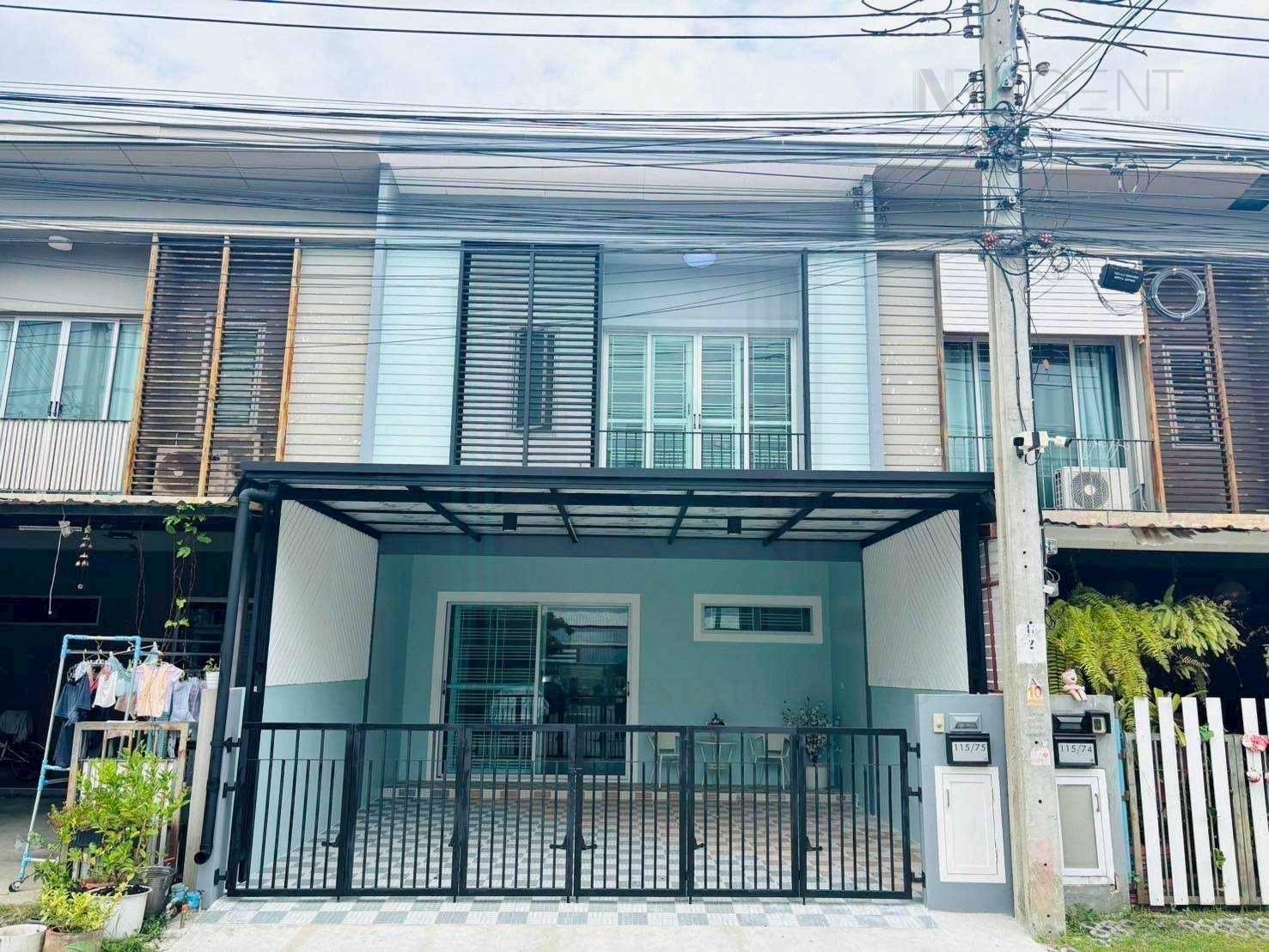 ขายทาวน์โฮม 3 ห้องนอน 86.8 ตร.ม. 21.9 ตร.ว. พฤกษาไลท์ ล็อกซ์ ดอนเมือง