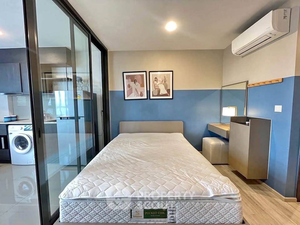 picture 100m To MRT Huai Khwang: 1-BR At XT Huaikhwang, 33rd Floor (ID 3372165) - 1/10