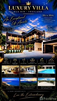 บ้านเดี่ยว หินเหล็กไฟ ประจวบคีรีขันธ์ : ขาย วิลล่า 4 ห้องนอน ใน หินเหล็กไฟ, ประจวบคีรีขันธ์ 6733597