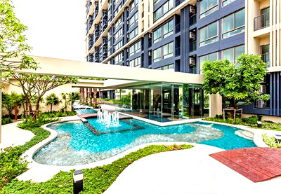 คอนโดให้เช่า : ให้เช่า คอนโด Casa Asoke Dindaeng ชั้น 5 พื้นที่ 48.95 ตร.ม. 2 ห้องนอน 2 ห้องน้ำ ค่าเช่าเดือนละ 20,000 บาท