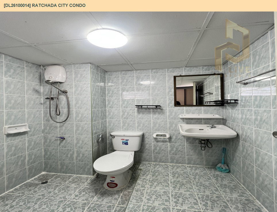 รูป DL26100014 ให้เช่าคอนโด รัชดา ซิตี้ คอนโด (Ratchada City Condo) ใกล้ MRTห้วยขวาง พร้อมเข้าอยู่ โทรด่วน 0614453194 LineID @952jdxxk - รูปที่ 4/9