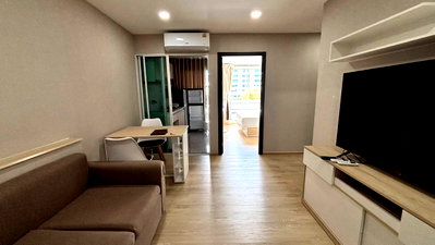 Condos for rent 700 Year Sports Arena Chiang Mai : One Plus Khlong Chon–Chang Kian, near Chiang Mai University 5 min, Mountain View, FREE WIFI, Fully Furnished. (Tel/Line 088-5986998) 