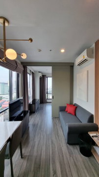 ว่างพร้อมอยู่! Ideo mobi รางน้ำ. 1นอน 35ตร.ม. Line id: @pfagent