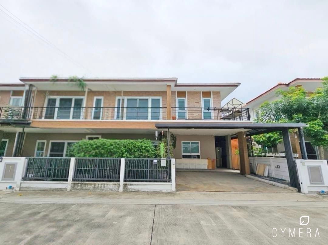 รูป ให้เช่า 35,000 หมู่บ้าน ดิ เอ็กซ์เทนโซ่ บางปลา 2 บ้านเดี่ยว 2 ชั้น กม.14 ซอยธนสิทธิ์(บางปลา2) 56.3 ตร.วา พร้อมอยู่ - รูปที่ 1/30