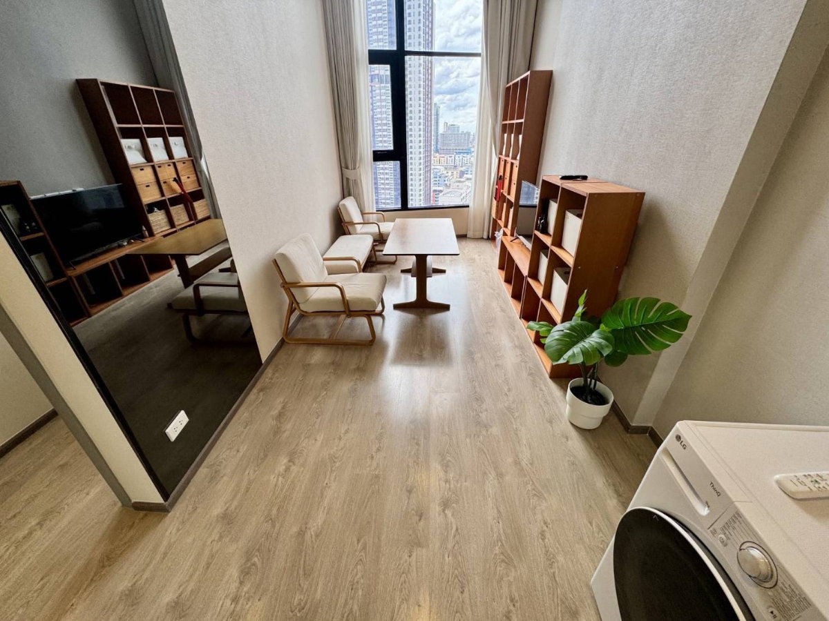 picture [Owner Post] Soho Bangkok Ratchada – 2-Bedroom Duo Space (High Ceiling Loft) Near MRT Huai Khwang - 2/13