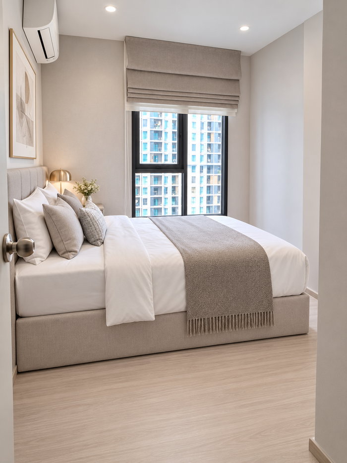 picture For Rent: The Parkland Phetkasem 56 beside MRT Phasi Charoen | 2 Beds, 2 Baths, 75 sqm | Tower A, 12th Floor | THB 35,000/month - 7/8