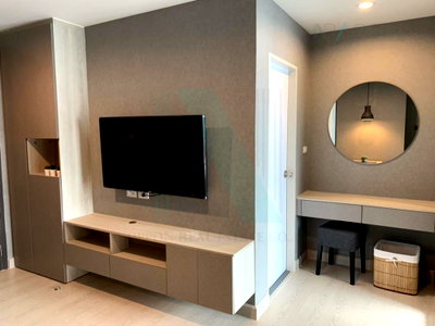คอนโดให้เช่า : 🎉Special room!🎉 ให้เช่าคอนโด เดอะ นิช ไอดี สุขุมวิท 113 อาคาร D ชั้น 8 1 ห้องนอน ขนาด 28.00 ตรม ใกล้ ตลาดเอี่ยมเจริญ