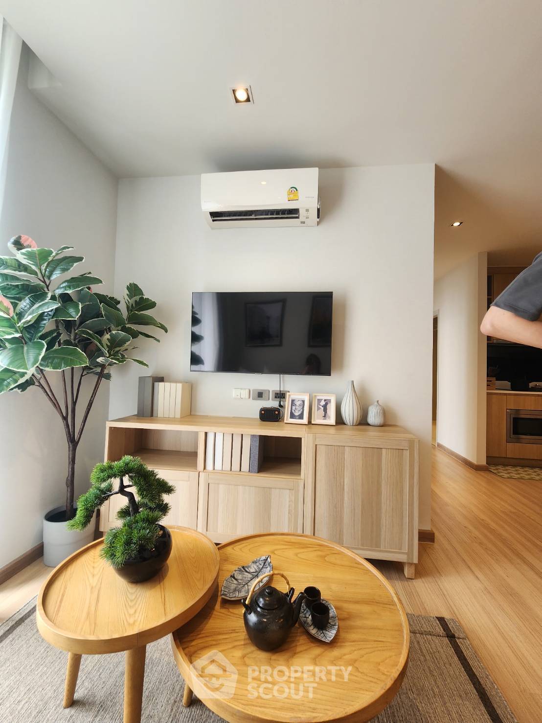 2-bed condo for rent, 55 sqm, U CHAROEN RESIDENCE TOWN IN TOWN