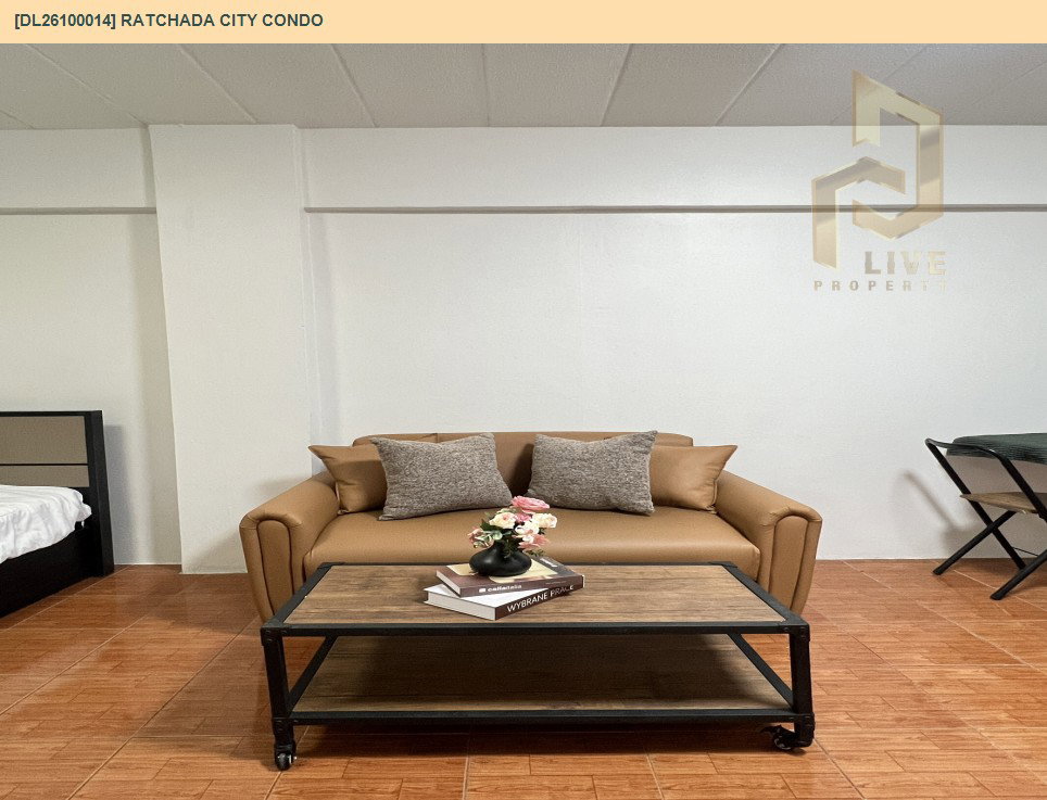 รูป DL26100014 ให้เช่าคอนโด รัชดา ซิตี้ คอนโด (Ratchada City Condo) ใกล้ MRTห้วยขวาง พร้อมเข้าอยู่ โทรด่วน 0614453194 LineID @952jdxxk - รูปที่ 8/9