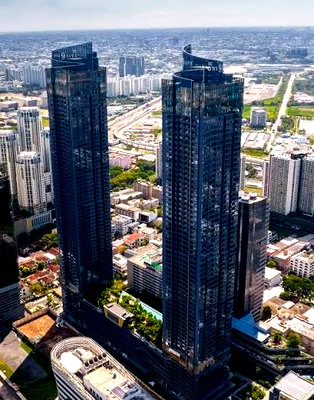ขายคอนโด : คอนโดหรู ONE 9 FIVE อโศก-พระราม 9 ขนาด 96 ตรม.  *ขายราคาทุน*