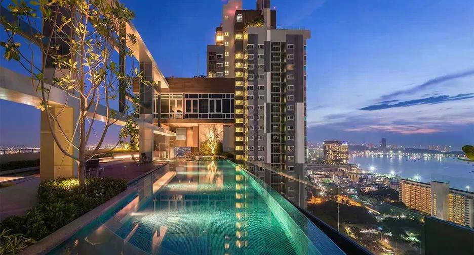 รูป เซ็นทริค ซี พัทยา — คอนโดให้เช่าใจกลางพัทยา 1 ห้องนอน ชั้น 15 วิวทะเล พร้อมเข้าอยู่ - รูปที่ 12/20