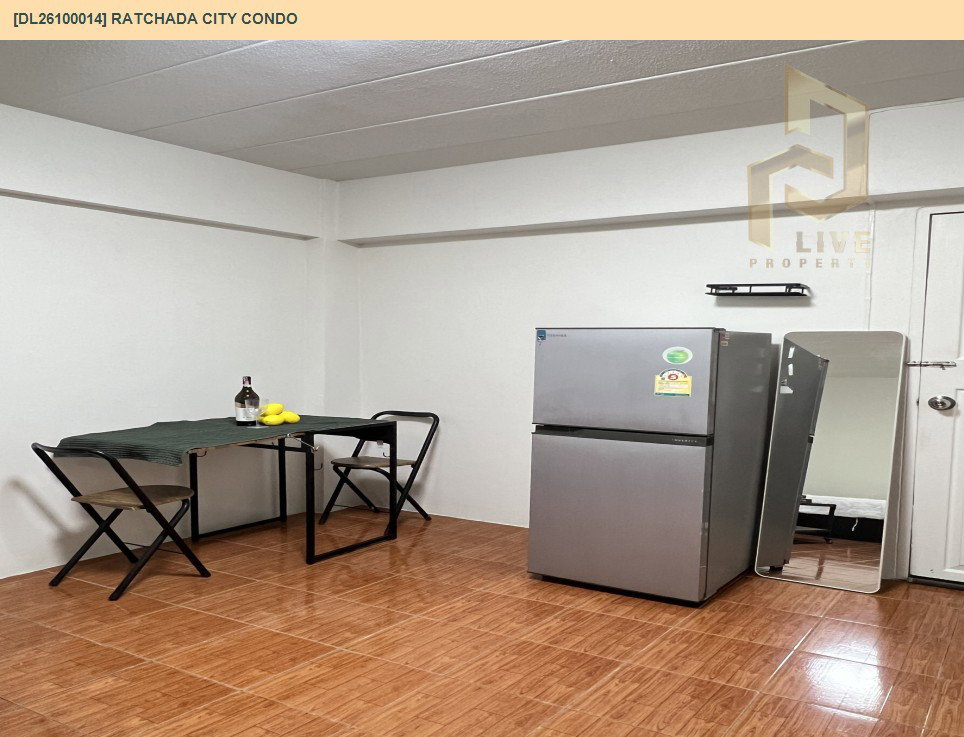 รูป DL26100014 ให้เช่าคอนโด รัชดา ซิตี้ คอนโด (Ratchada City Condo) ใกล้ MRTห้วยขวาง พร้อมเข้าอยู่ โทรด่วน 0614453194 LineID @952jdxxk - รูปที่ 9/9