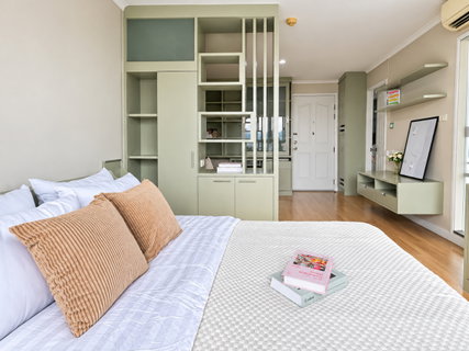 🏡 คอนโดที่คิดมาแล้วทุกมุม พื้นที่เก็บของจัดเต็ม! Built-in ทั้งห้อง - 0944788263