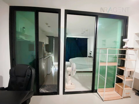 🚩 For Rent Condo PAUSE SUKHUMVIT 107 Building 1, Floor 2,1 bed room, Room size 30.00 sqm