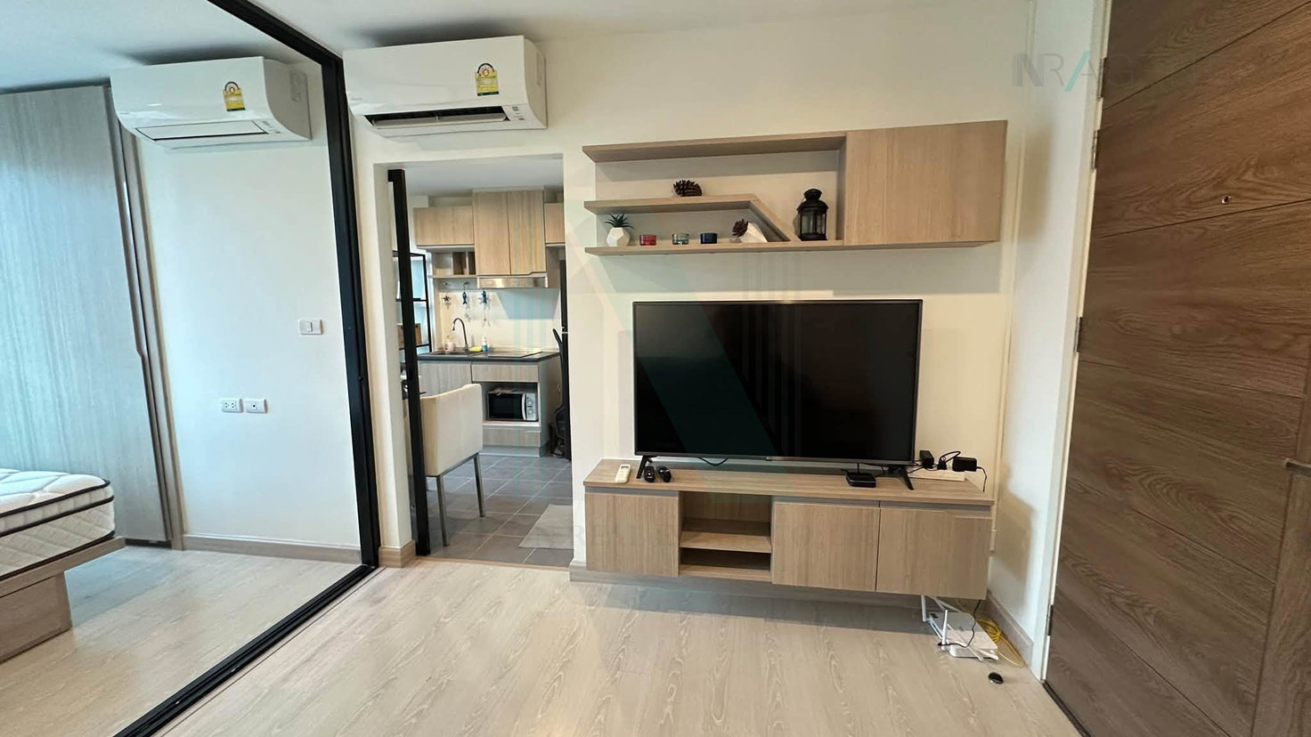 รูป ให้เช่าคอนโด นิช โมโน สุขุมวิท 50 อาคาร 2 ชั้น 7 1 ห้องนอน ขนาด 28 ตรม ใกล้ ตลาดอ่อนนุช - รูปที่ 3/8