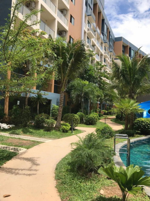 รูป ขายคอนโด ลากูนา บีช รีสอร์ท 2 พัทยาใต้ 1 ห้องนอน ห้องมุม สไตล์ลอฟท์ ถือครองในนามบริษัท - รูปที่ 28/29