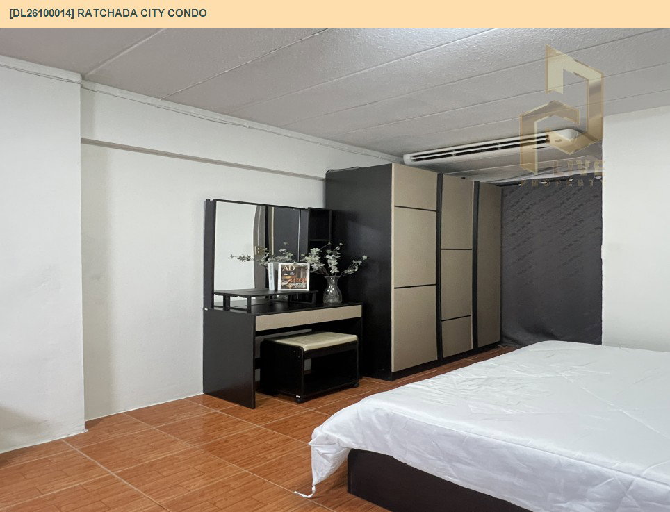 รูป DL26100014 ให้เช่าคอนโด รัชดา ซิตี้ คอนโด (Ratchada City Condo) ใกล้ MRTห้วยขวาง พร้อมเข้าอยู่ โทรด่วน 0614453194 LineID @952jdxxk - รูปที่ 5/9