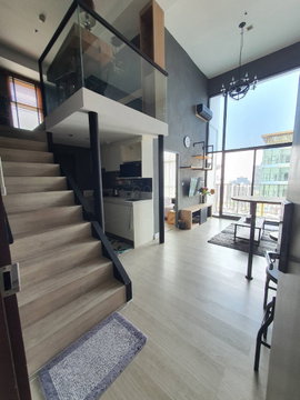 55 sqm. Duplex The sky sukhumvit with high ceiling
