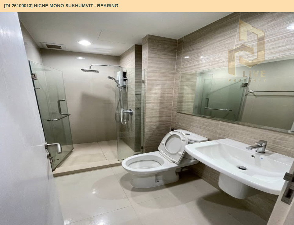 รูป DL26100013 ให้เช่าคอนโด นิช โมโน สุขุมวิท - แบริ่ง (Niche Mono Sukhumvit - Bearing) ใกล้ BTS แบริ่ง พร้อมเข้าอยู่ โทรด่วน 0653619502 LineID @952jdxxk - รูปที่ 4/9