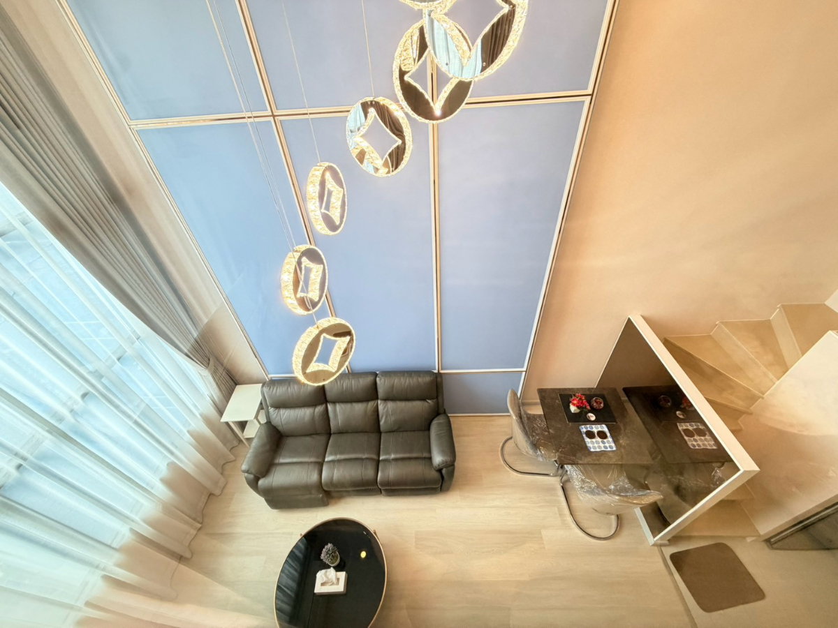 รูป ปล่อยเช่า✨คอนโดใกล้ BTS ช่องนนทรี : KnightsBridge Prime Sathorn : 1 ห้องนอน Duplex เฟอร์นิเจอร์ครบ , ใกล้ AIA Sathorn Tower และ Central พระราม 3 - รูปที่ 12/18