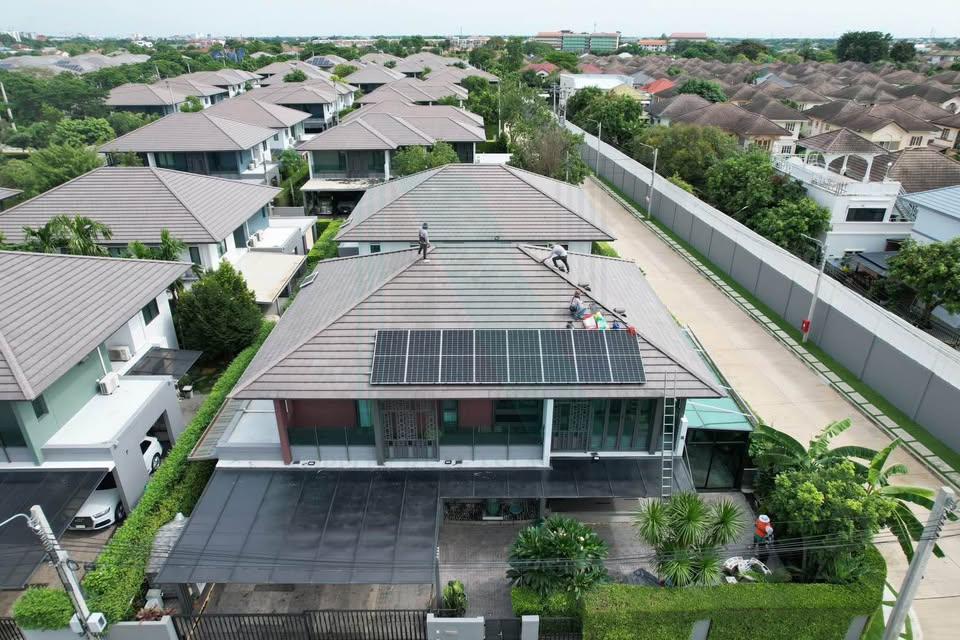 4-bed townhouse for sale, 288 sqm, 116.1 sq wah, Setthasiri Taweewattana