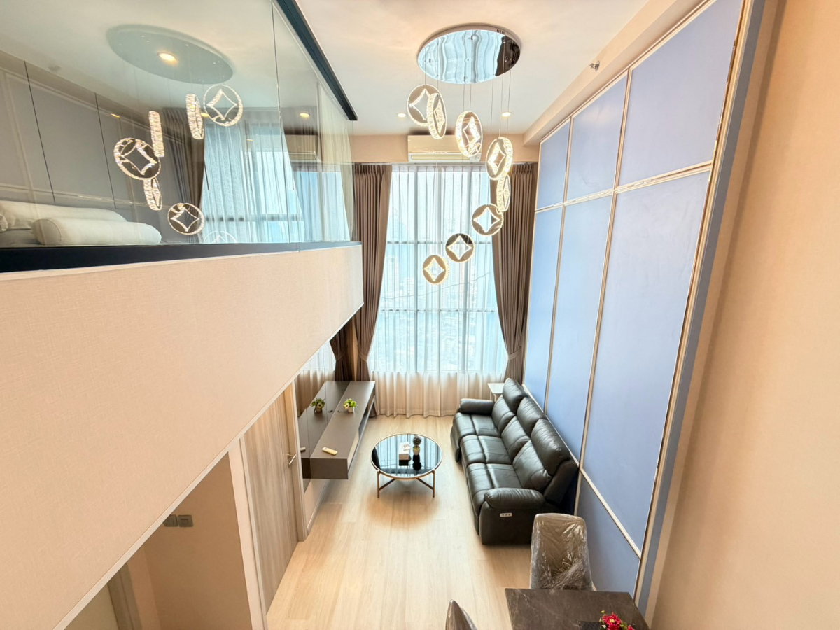รูป ปล่อยเช่า✨คอนโดใกล้ BTS ช่องนนทรี : KnightsBridge Prime Sathorn : 1 ห้องนอน Duplex เฟอร์นิเจอร์ครบ , ใกล้ AIA Sathorn Tower และ Central พระราม 3 - รูปที่ 5/18