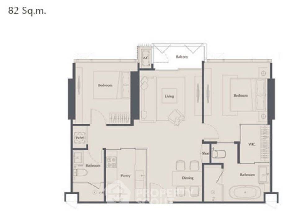 picture Great Value 2-BR At The Bangkok Thonglor 300m To BTS Thong Lor (ID 2544922) - 14/14