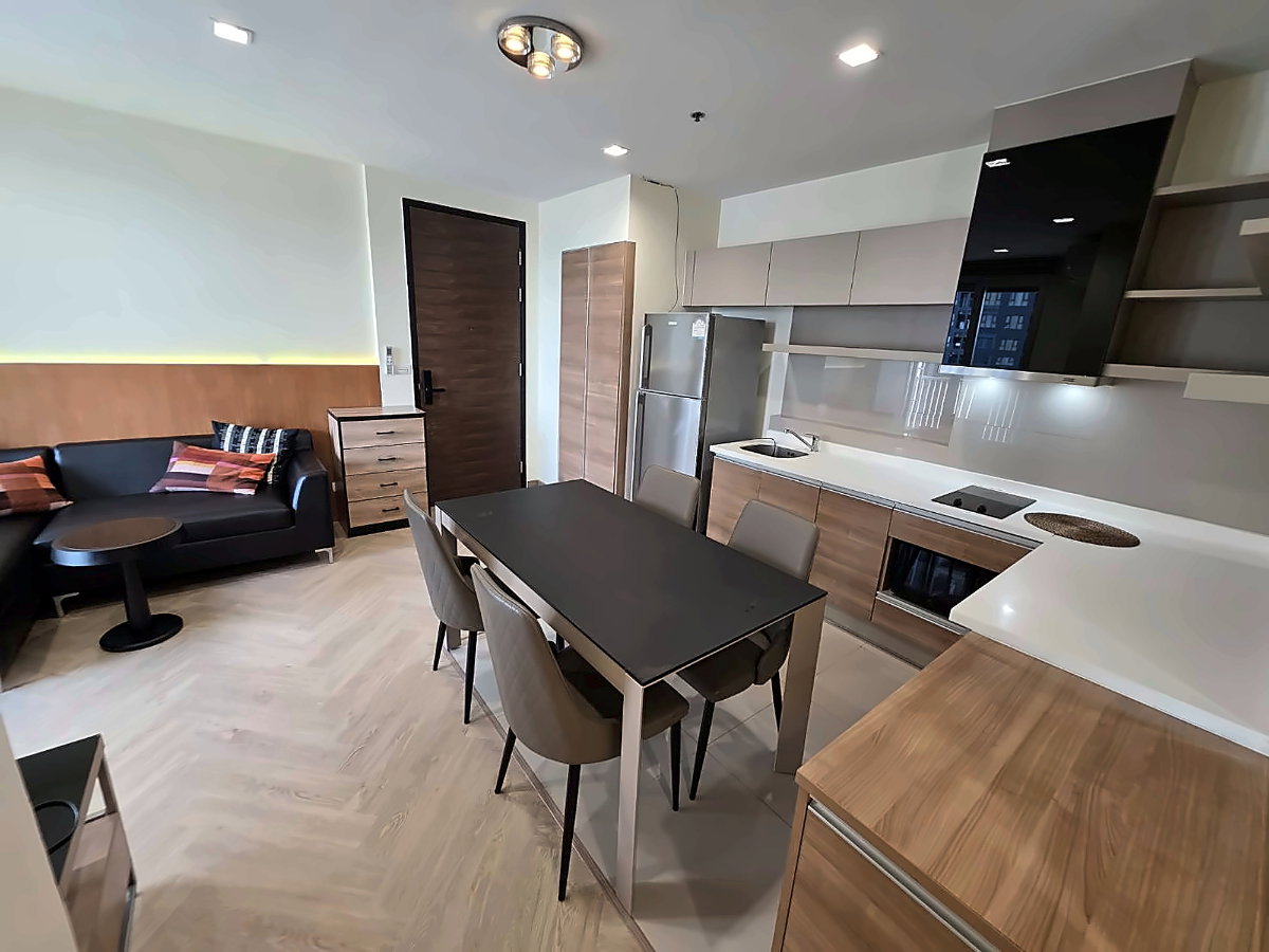 รูป ให้เช่า Rhythm Sukhumvit 50 ใกล้ BTS อ่อนนุช 2 นอน 2 น้ำ 65 ตร.ม. ชั้น 27 วิวเมือง มีระเบียง อ่างอาบน้ำ เฟอร์ครบ 38,000 บาท/เดือน - รูปที่ 13/15