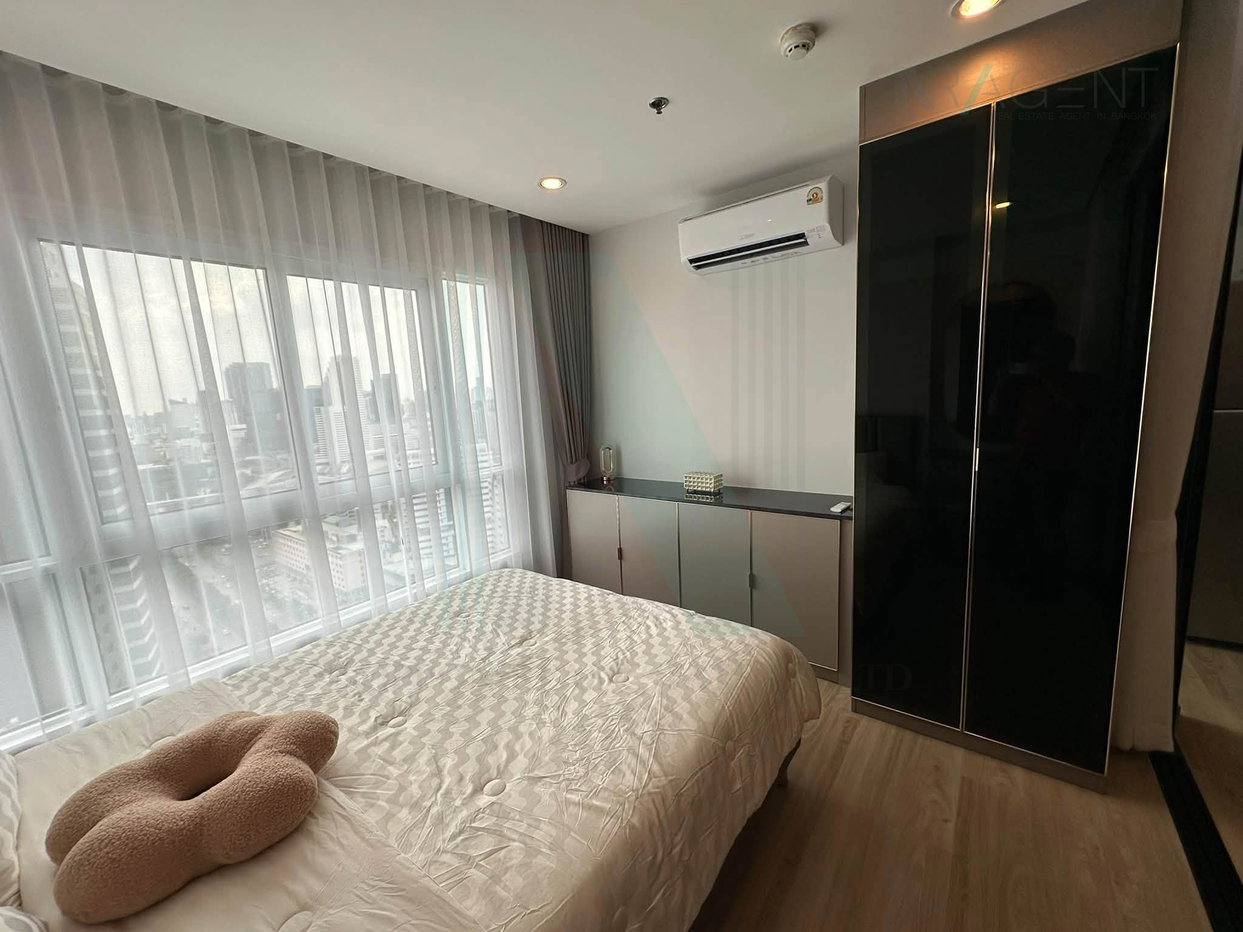 รูป 🚩 ให้เช่าคอนโด ไดมอนด์ รัชดา อาคาร 1 ชั้น 28 1 ห้องนอน ขนาด 35 ตรม ใกล้ MRT ห้วยขวาง - รูปที่ 6/8