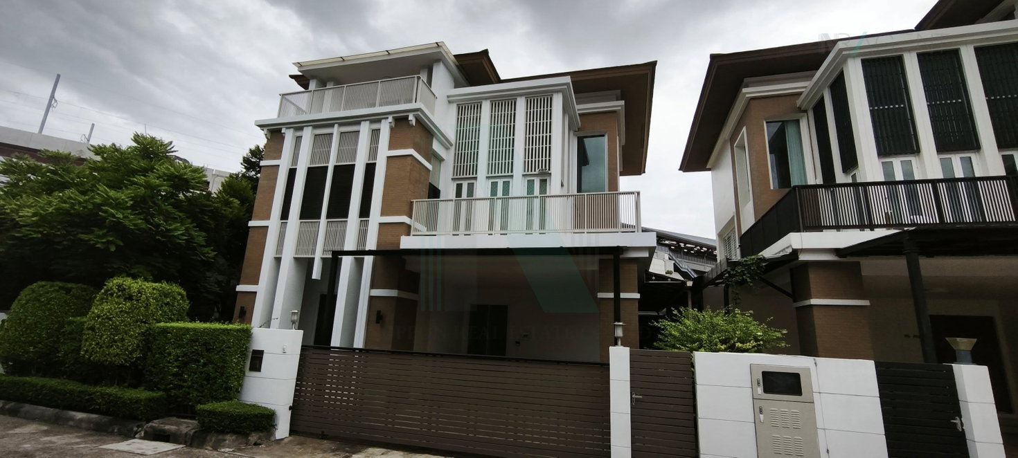 รูป 📌 ให้เช่าบ้านเดี่ยว 3 ชั้น บ้านกลางกรุง เดอะ นีซ รัชวิภา 3 ห้องนอน 5 ห้องน้ำ - รูปที่ 1/8