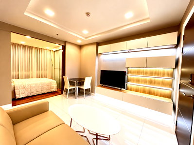 Condos for rent : The Metropolis Samrong Interchange, 1B1B, 15 Floor, 34.08 Sq.m., Rental 12,000 THB/Month Ready to move in