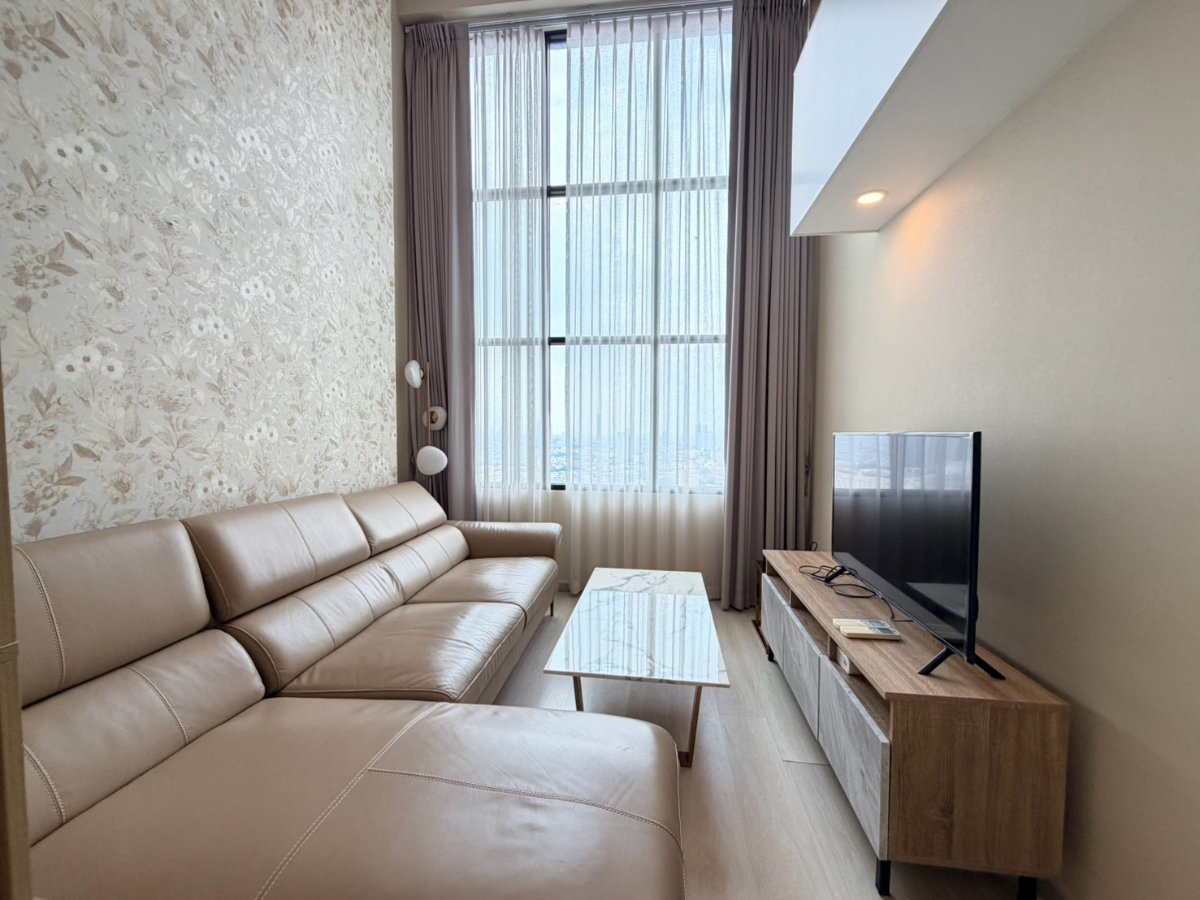 รูป ปล่อยเช่า คอนโดใกล้ BTS ช่องนนทรี ✨KnightsBridge Prime Sathorn : Duplex 1 ห้องนอน แต่งสวยครบพร้อมอยู่ , ใกล้ Empire Tower - รูปที่ 12/22