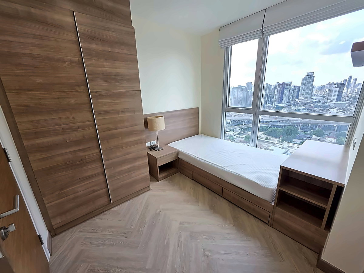 รูป ให้เช่า Rhythm Sukhumvit 50 ใกล้ BTS อ่อนนุช 2 นอน 2 น้ำ 65 ตร.ม. ชั้น 27 วิวเมือง มีระเบียง อ่างอาบน้ำ เฟอร์ครบ 38,000 บาท/เดือน - รูปที่ 8/15
