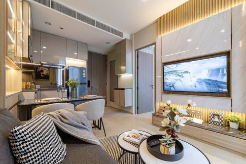 For Rent Condo THE EXTRO PHAYATHAI - RANGNAM Building 1, Floor 22,1 bed room, Room size 32.50 sqm