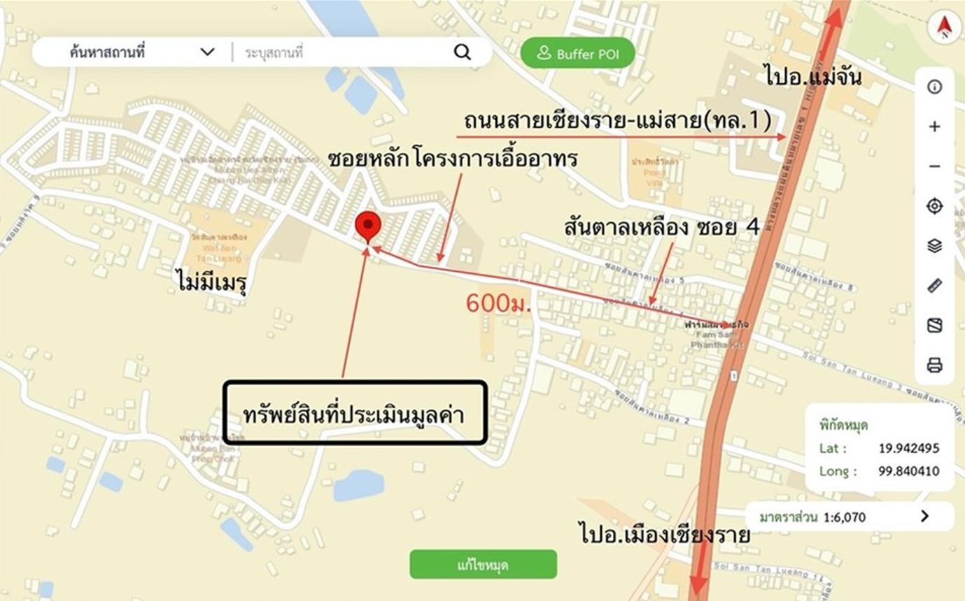 รูป บ้านเดี่ยว 24 ตร.วา บ้านเอื้ออาทร จังหวัดเชียงราย (ริมกก) เมืองเชียงราย เชียงราย 1.2M - รูปที่ 15/15
