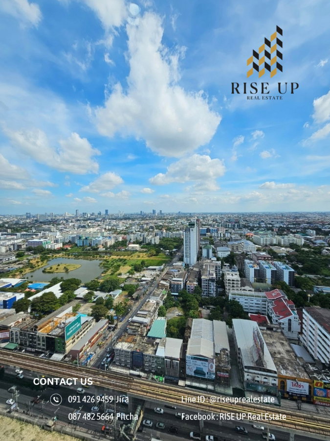 รูป คอนโดปล่อยเช่า 📣 นิช โมโน สุขุมวิท – แบริ่ง, 1 ห้องนอน, 1 ห้องน้ำ, ขนาด 28 ตรม. 🔥 12,000 บาท/เดือน🔥 (R0013) - รูปที่ 13/14
